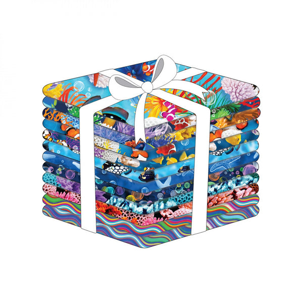 Ocean Story - 12 Piece Fat Quarter Bundle